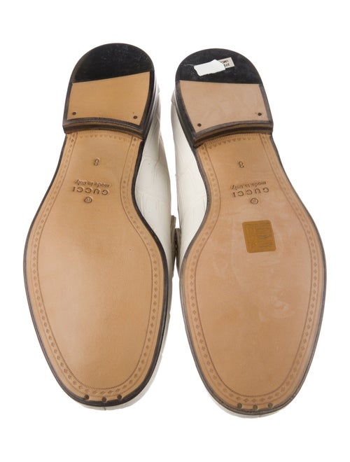 Gucci Horsebit Accent Crocodile Loafers