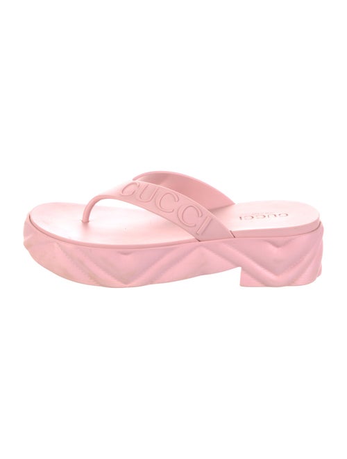 Gucci Thong Tarifa Rubber Flip Flops