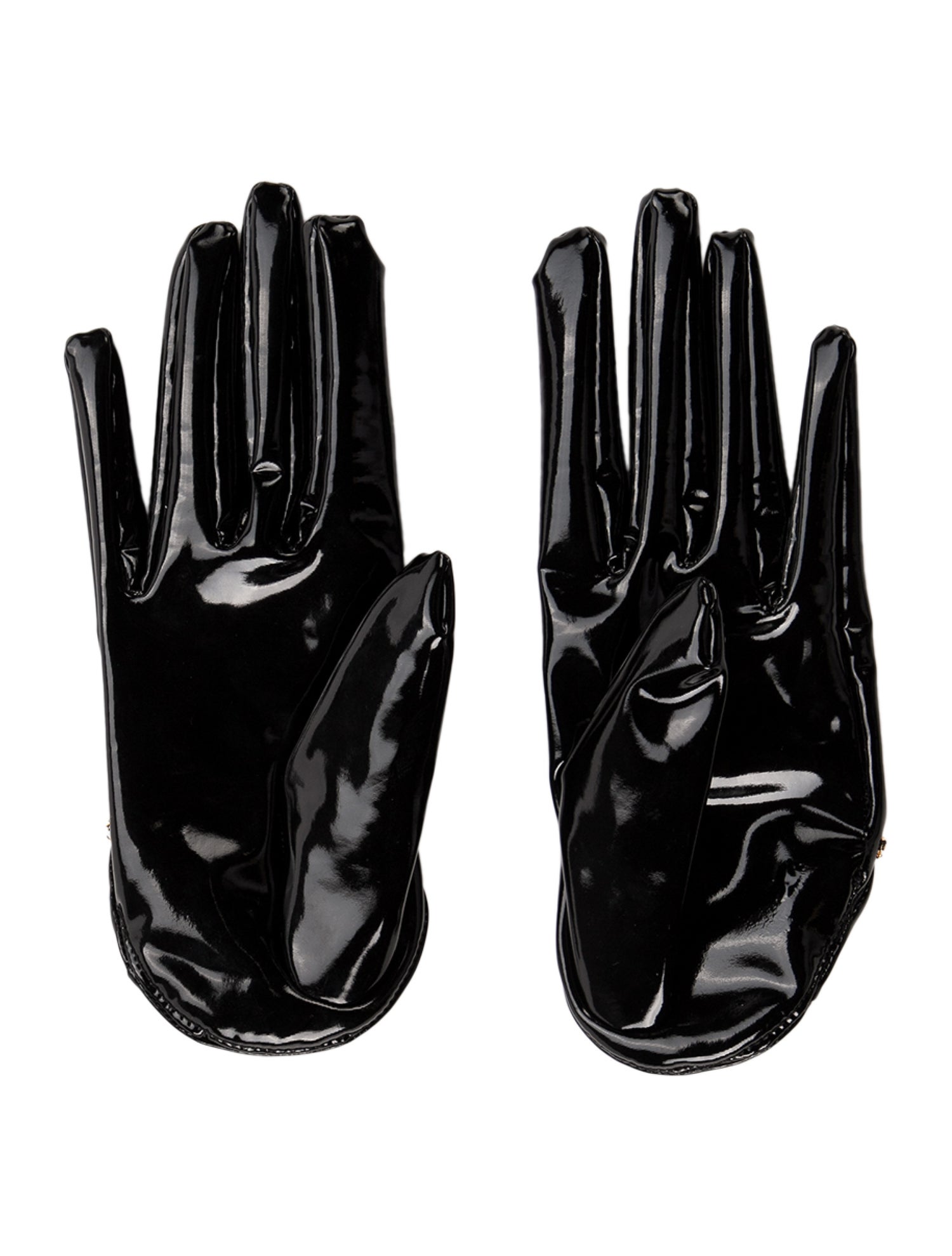 Gucci Patent Leather Gloves