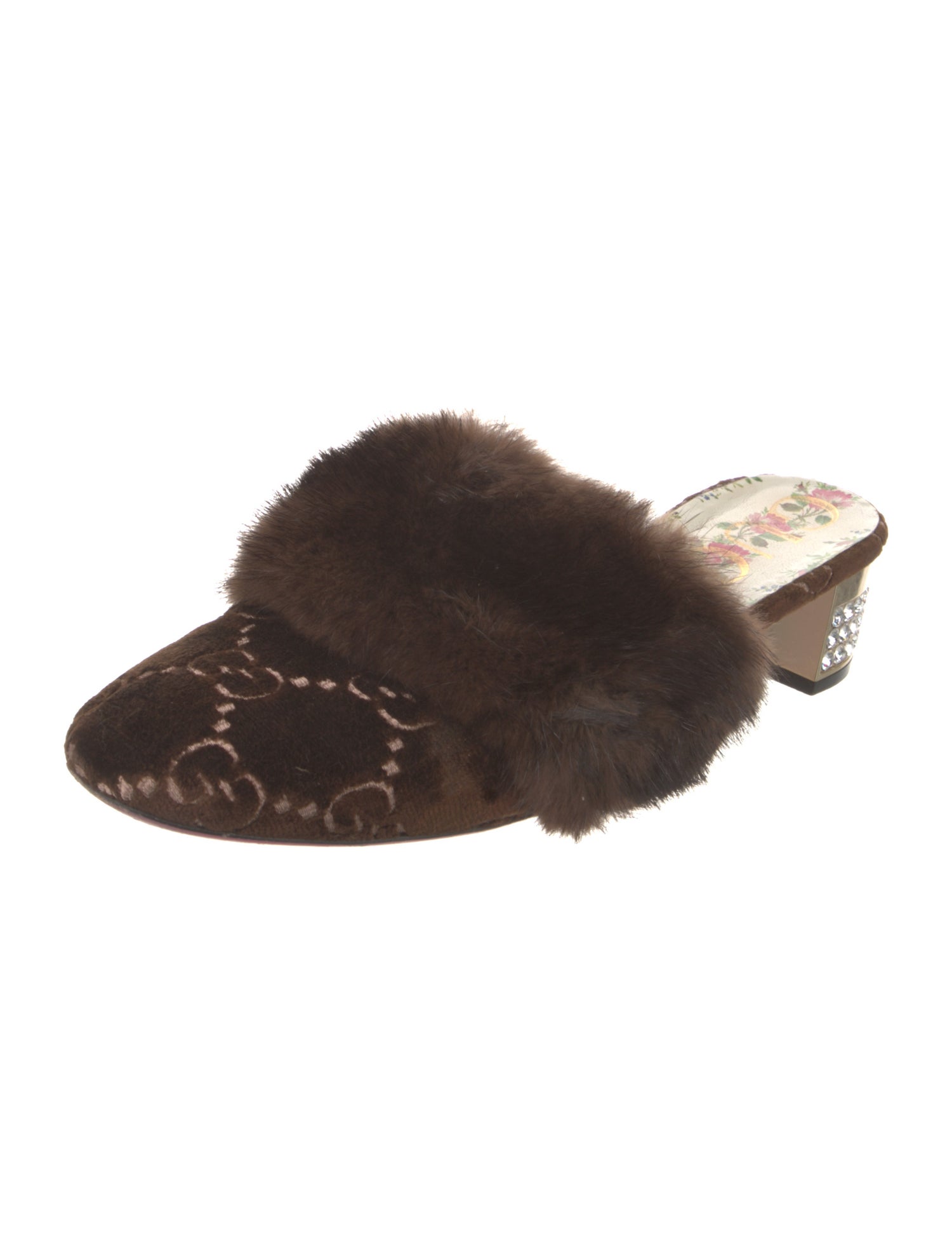 Gucci Candy GG Logo Mules