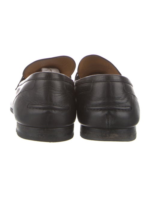 Gucci Horsebit Accent Leather Loafers