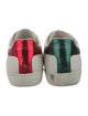 Gucci Web Accent Leather Sneakers