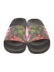Gucci Canvas Printed Slides