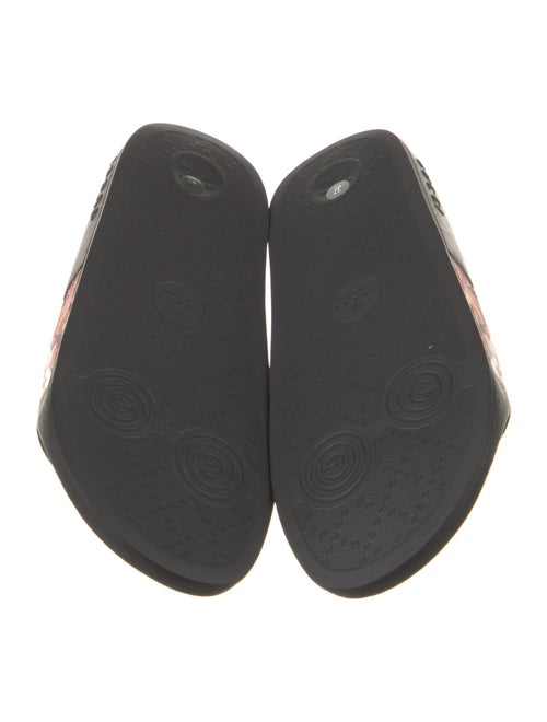 Gucci Canvas Printed Slides