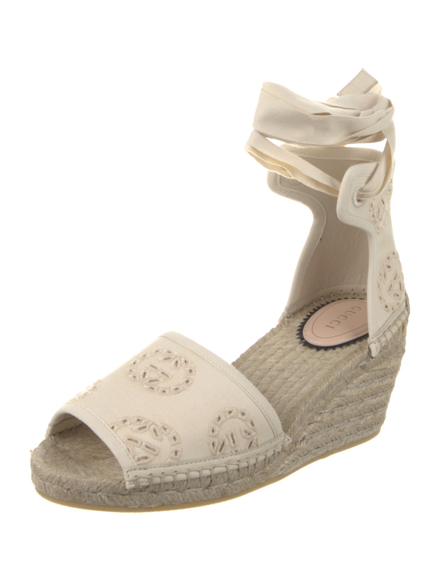 Gucci Jute Espadrilles