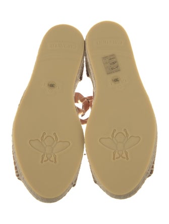 Gucci Jute Espadrilles