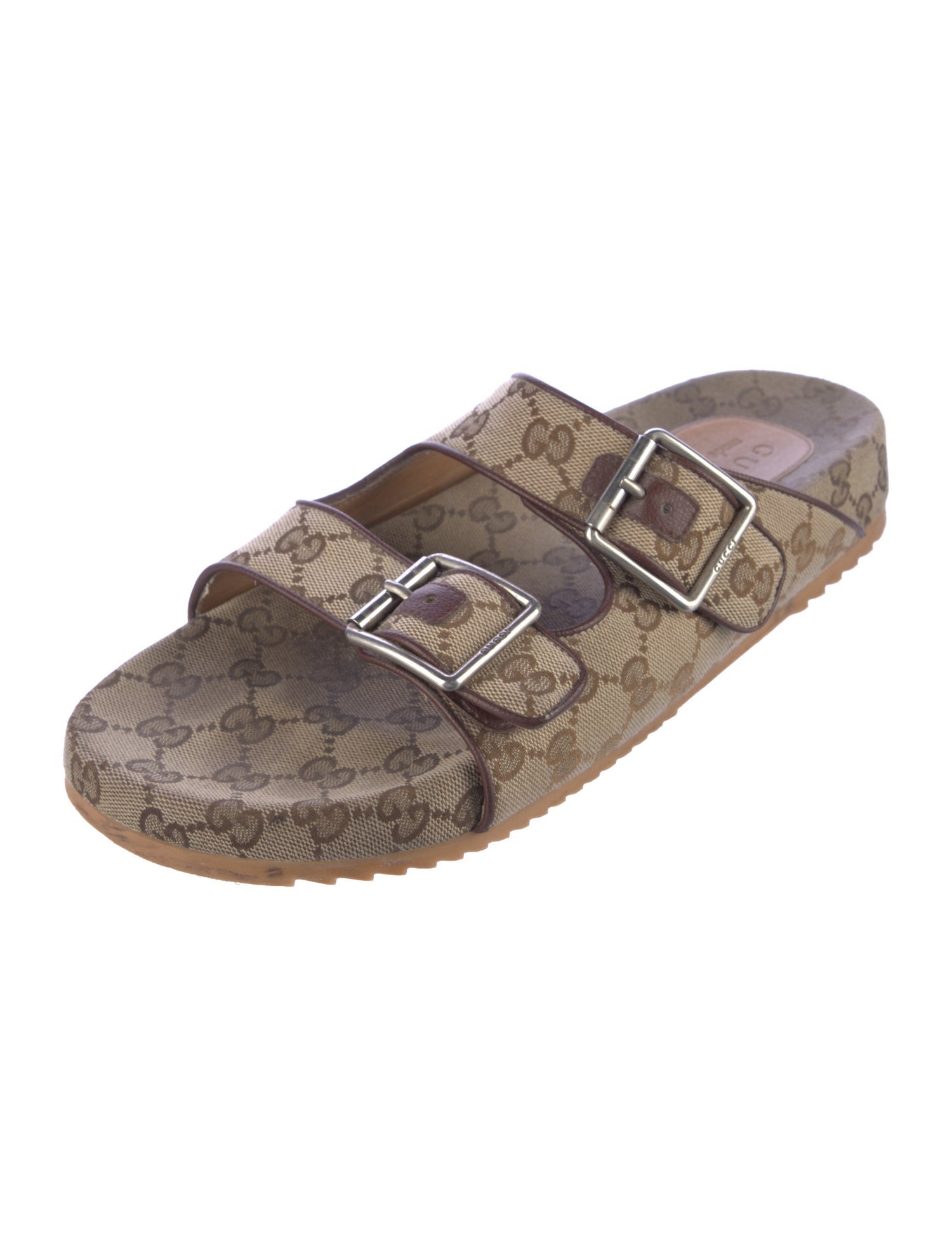 Gucci GG Canvas Canvas Slides