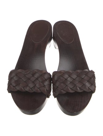 Gucci Leather Studded Accents Slides