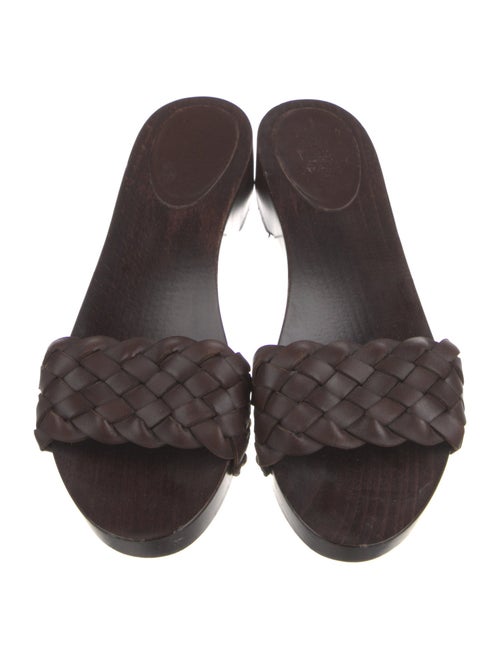 Gucci Leather Studded Accents Slides