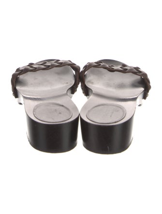 Gucci Leather Studded Accents Slides