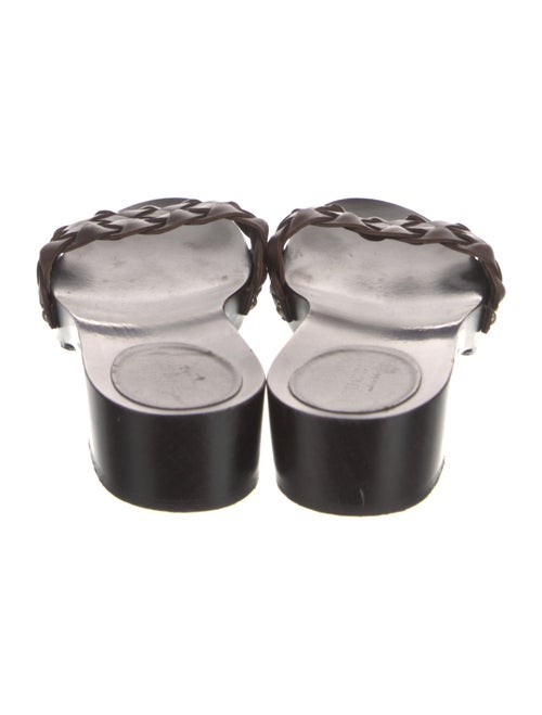 Gucci Leather Studded Accents Slides