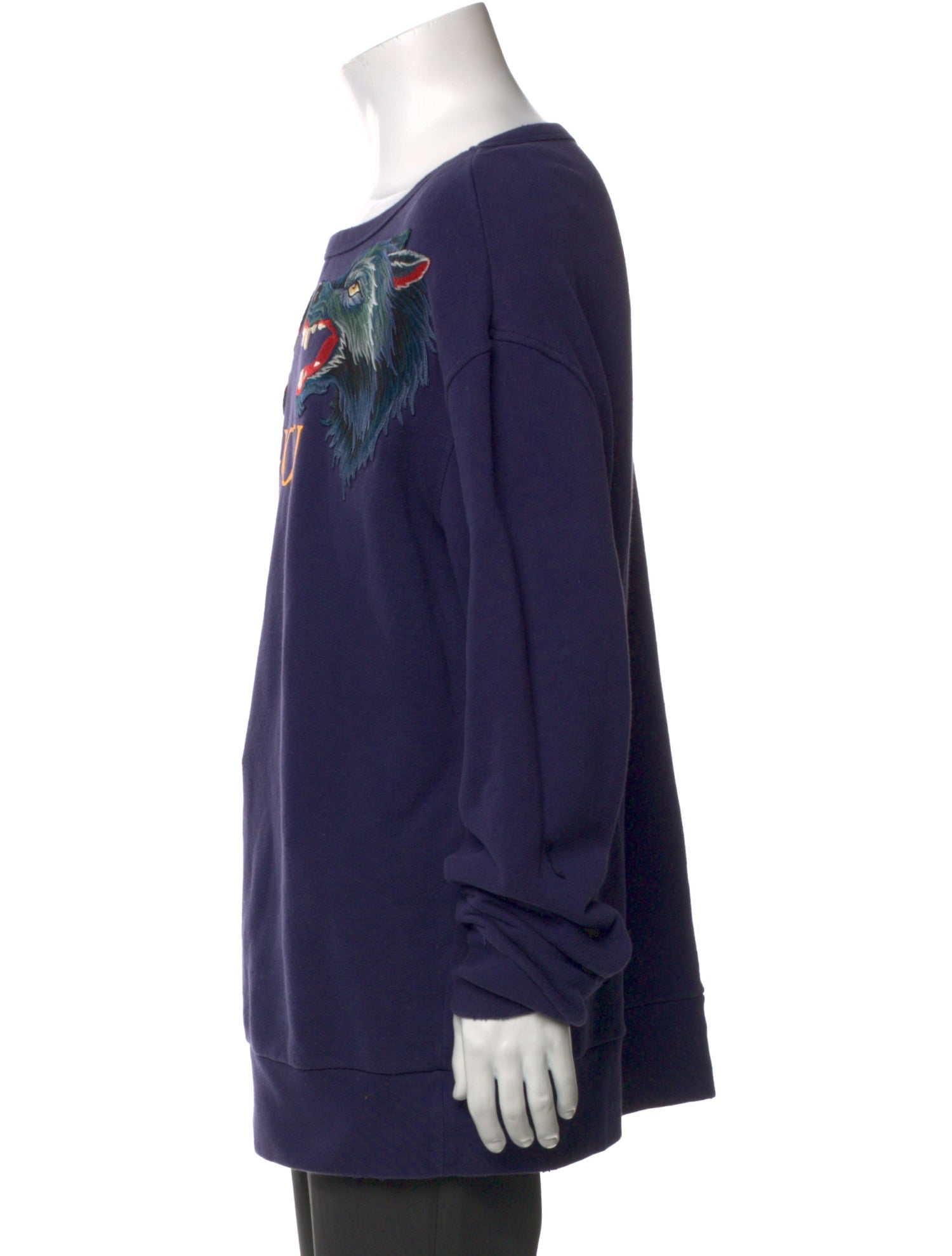 Gucci Graphic Print Crew Neck Sweatshirt