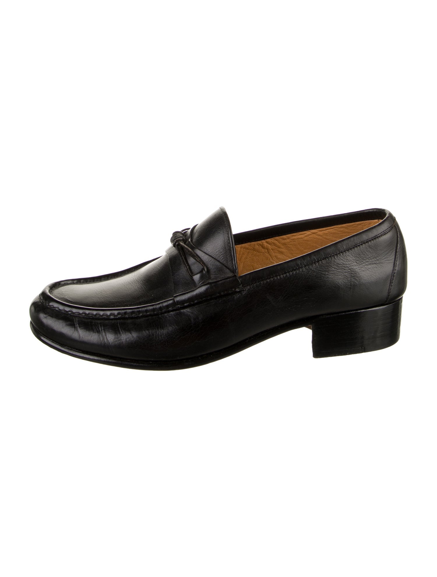 Gucci Vintage Horsebit Accent Dress Loafers