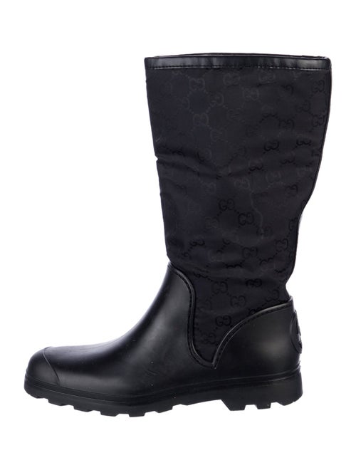 Gucci GG Signature Nylon Rain Boots