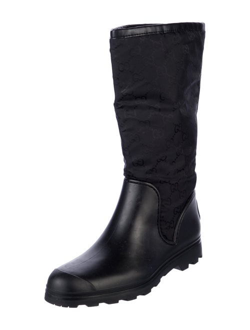 Gucci GG Signature Nylon Rain Boots