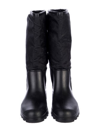 Gucci GG Signature Nylon Rain Boots