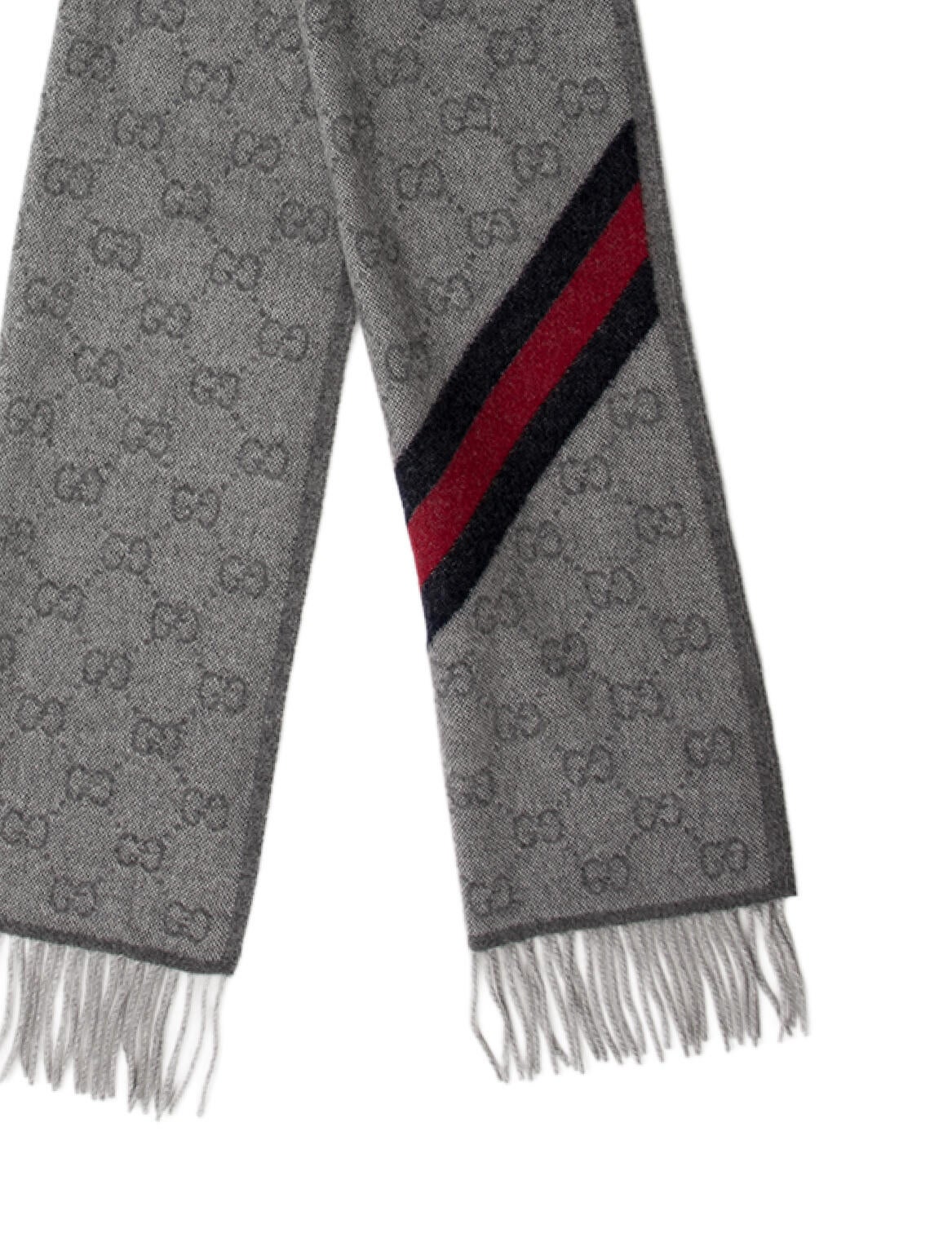 Gucci Wool Printed Scarf w/ Tags