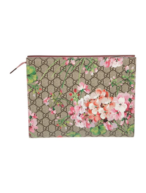 Gucci GG Supreme Clutch Large