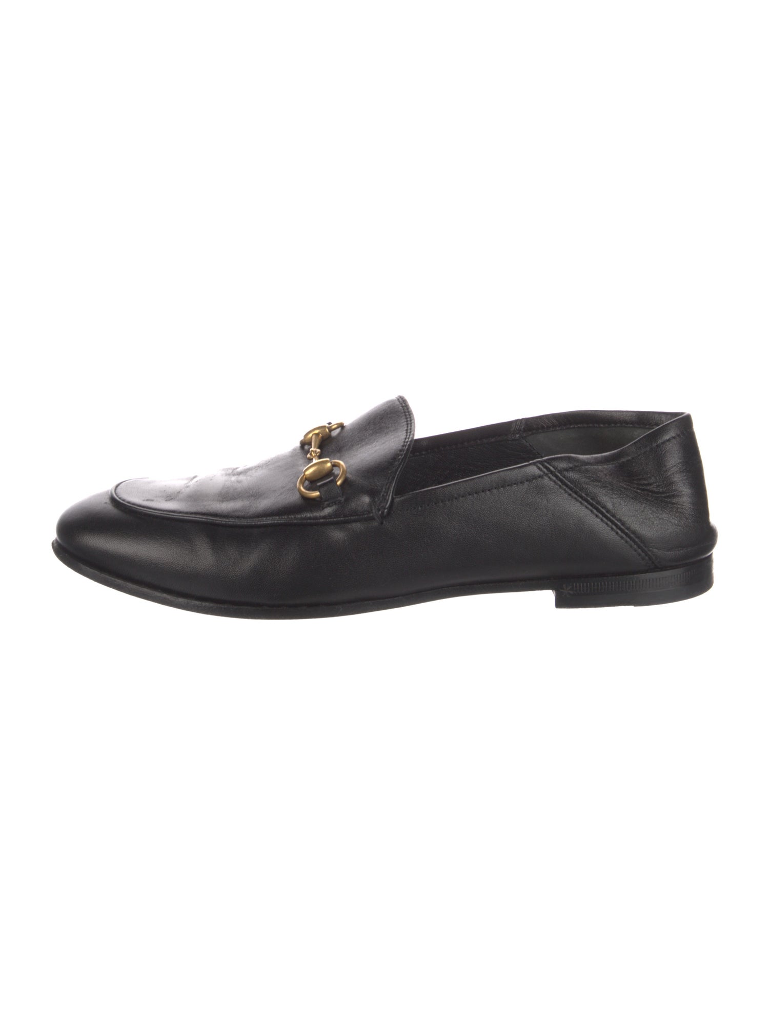Gucci Brixton Horsebit Accent Loafers