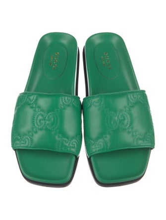 Gucci GG Matelasse GG Supreme Slides