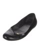 Gucci Interlocking G Logo Patent Leather Flats