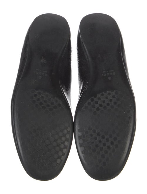 Gucci Interlocking G Logo Patent Leather Flats