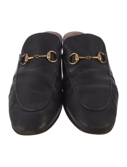 Gucci Princetown Horsebit Accent Mules