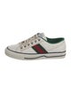 Gucci Web Accent Canvas Sneakers
