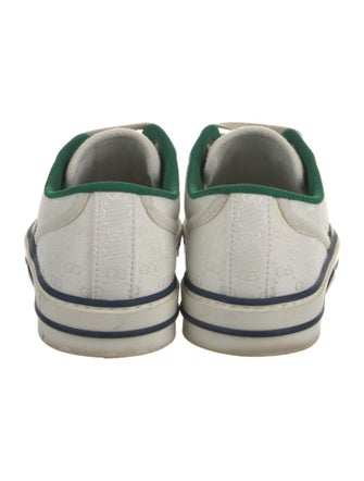 Gucci Web Accent Canvas Sneakers