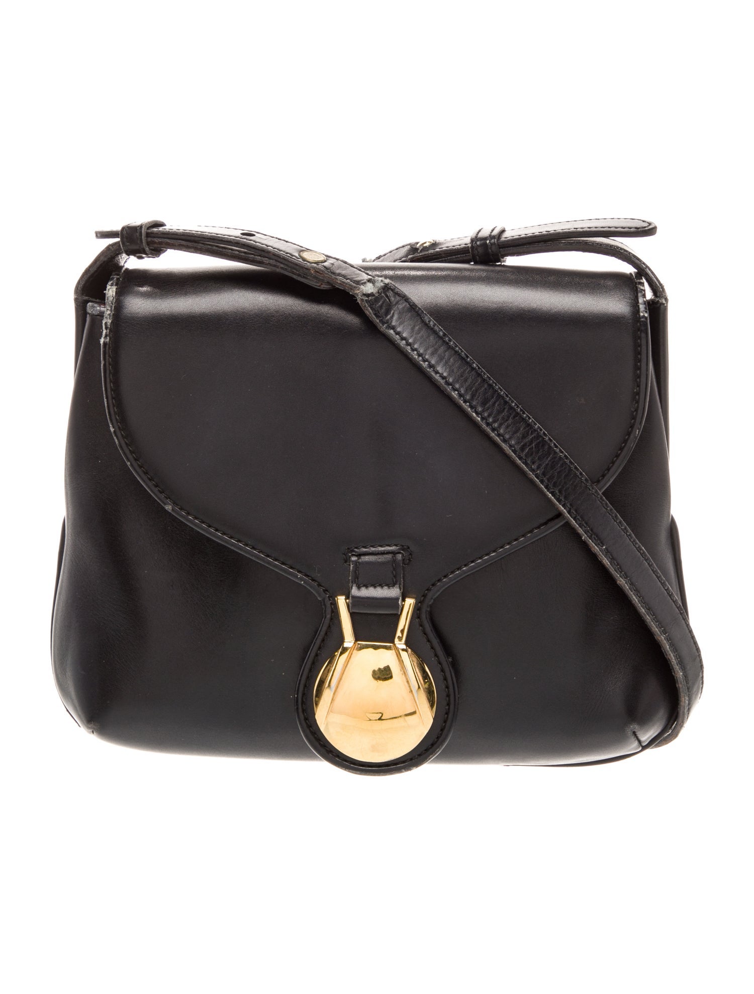 Gucci Leather Shoulder Bag Vintage