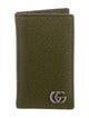 Gucci Double G Logo Leather Bifold Wallet