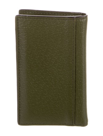 Gucci Double G Logo Leather Bifold Wallet