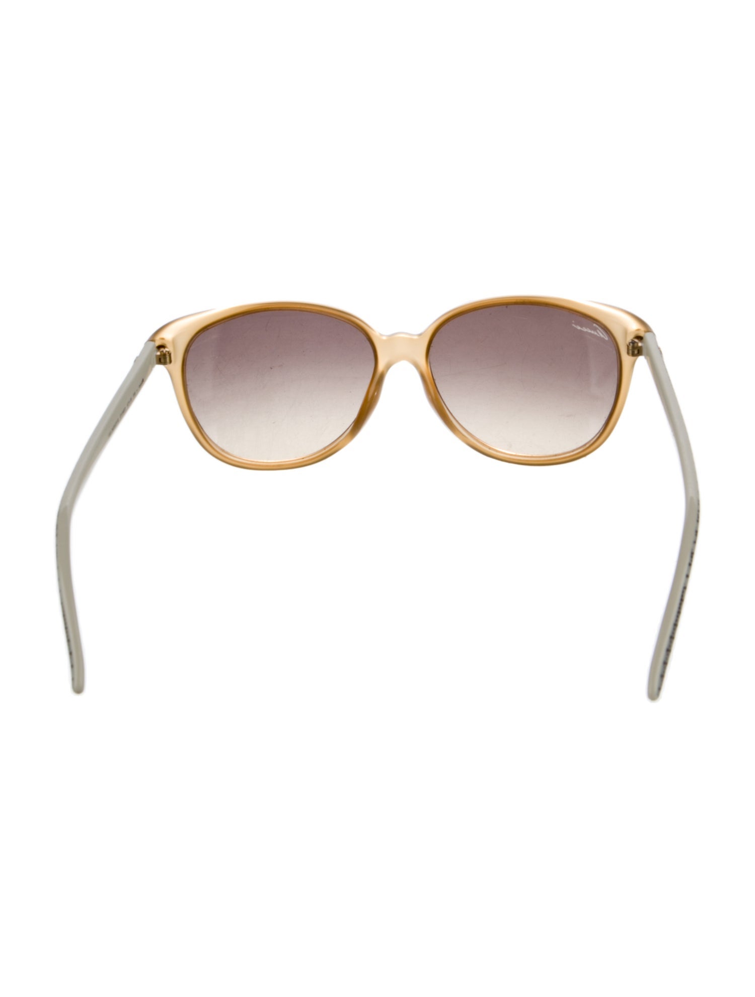 Gucci Interlocking G Logo Round Sunglasses