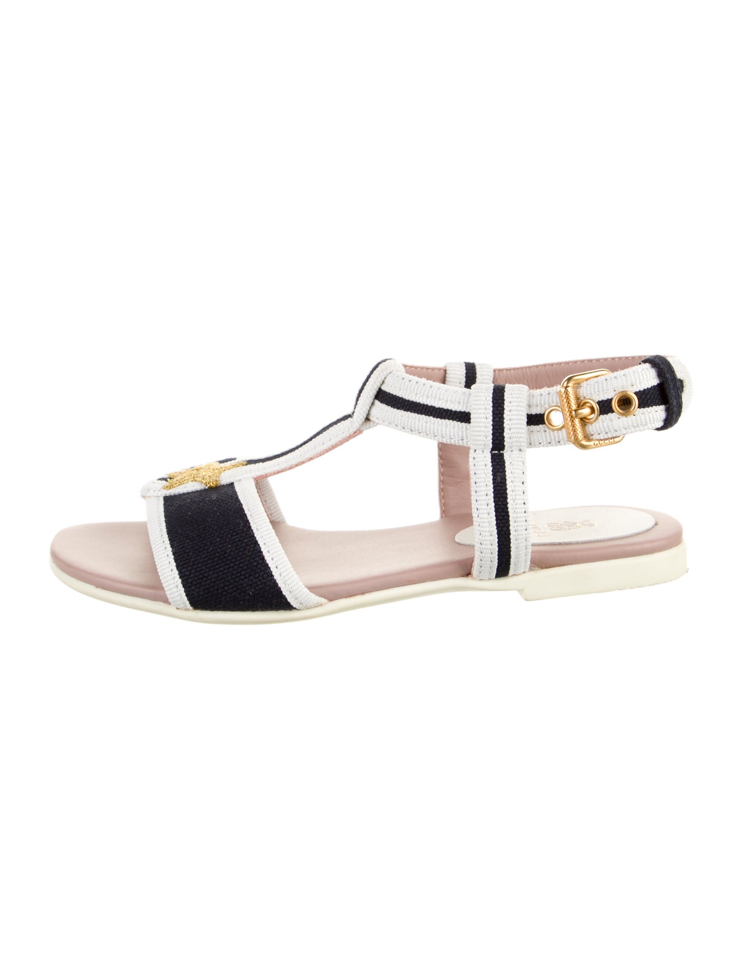 Gucci Girls' Star Sandals