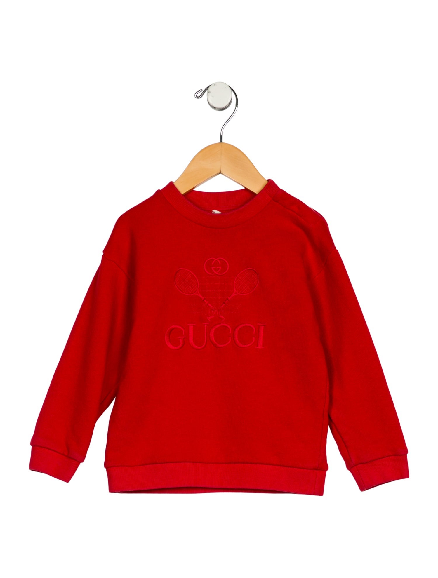 Gucci Gucci Boys' Embroidered Crewneck Sweater