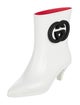 Gucci Interlocking G Logo Rubber Rain Boots
