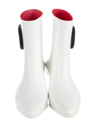 Gucci Interlocking G Logo Rubber Rain Boots