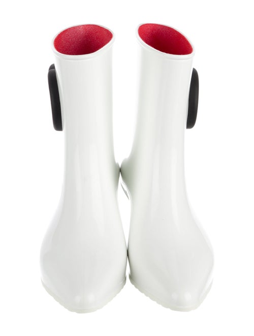 Gucci Interlocking G Logo Rubber Rain Boots