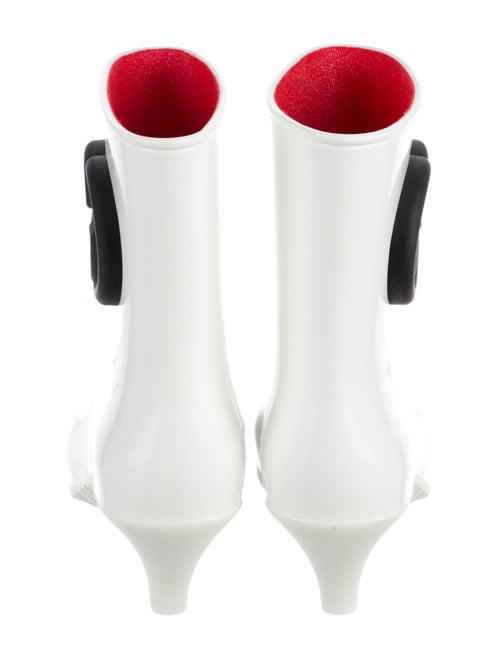 Gucci Interlocking G Logo Rubber Rain Boots