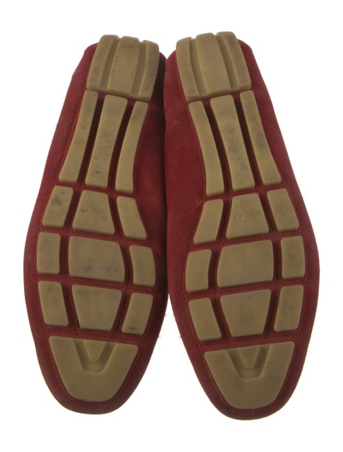 Gucci Interlocking G Logo Suede Loafers