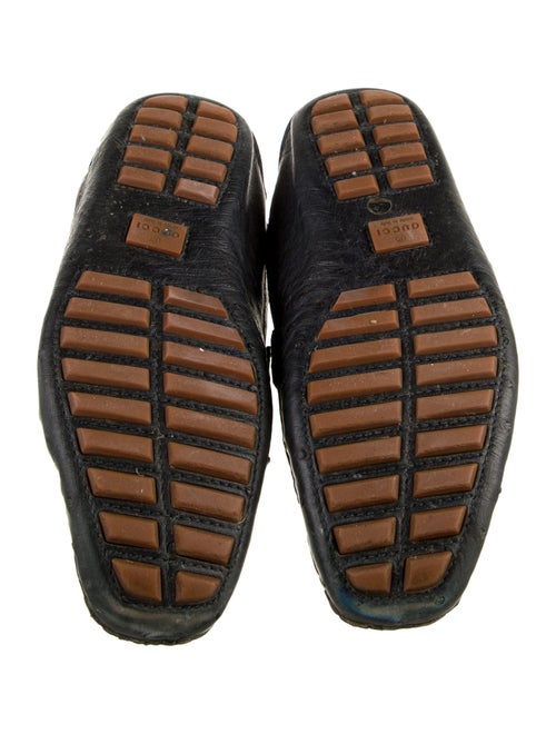 Gucci Horsebit Accent Leather Drivers