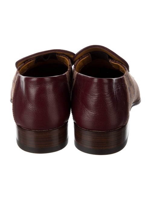 Gucci GG Canvas Canvas Dress Loafers