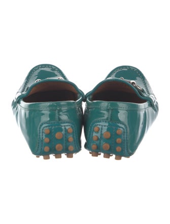 Gucci 1955 Horsebit Accent Patent Leather Loafers