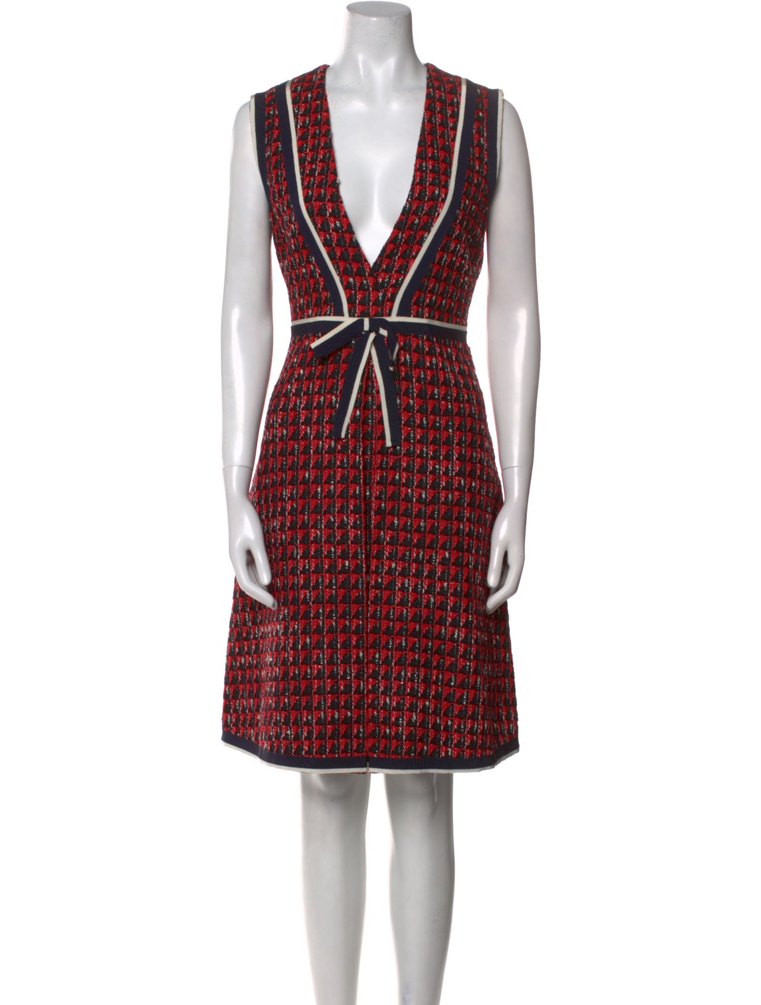 Gucci Printed Knee-Length Dress