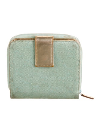 Gucci Vintage GG Lurex Wallet