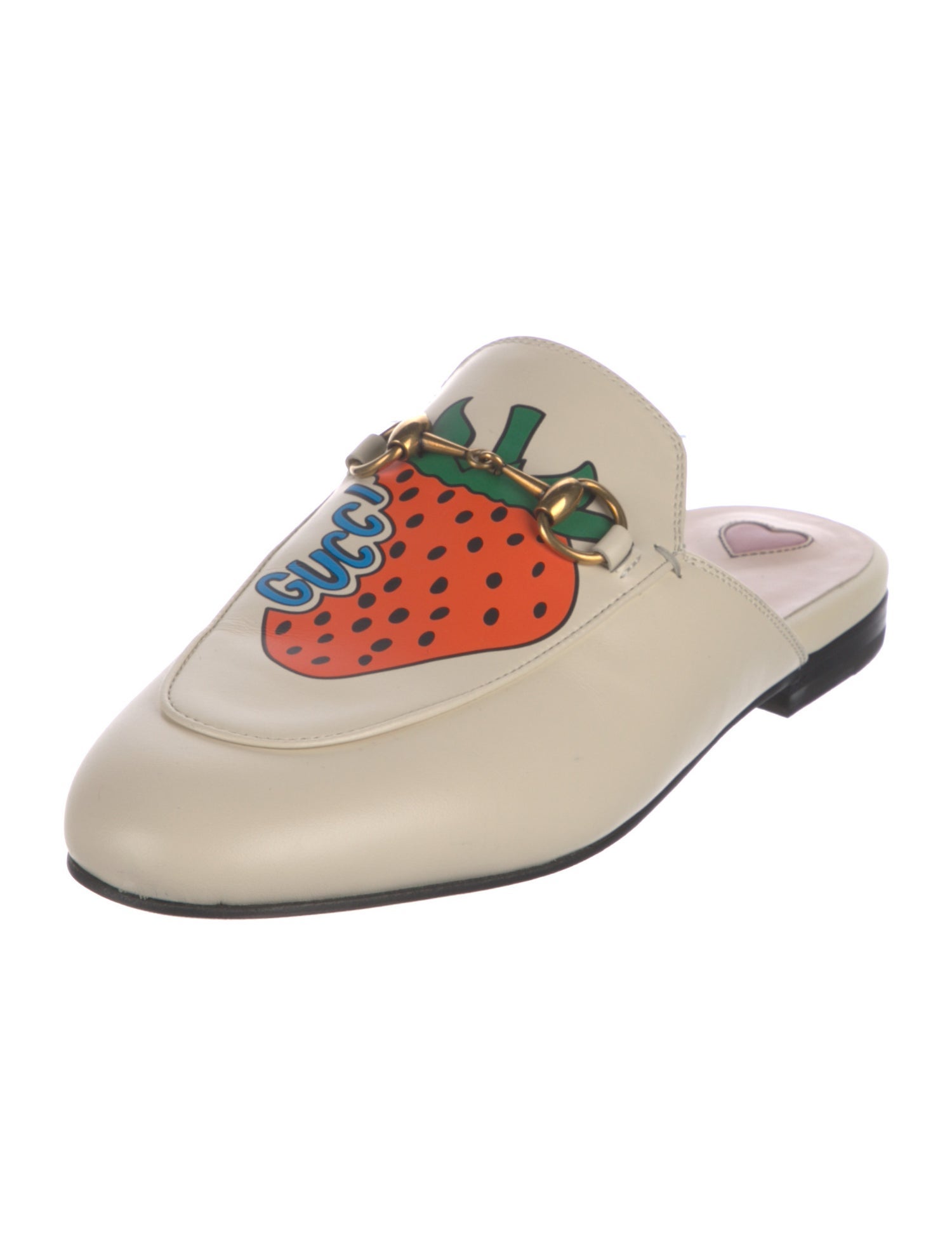 Gucci 1955 Horsebit Accent Leather Mules