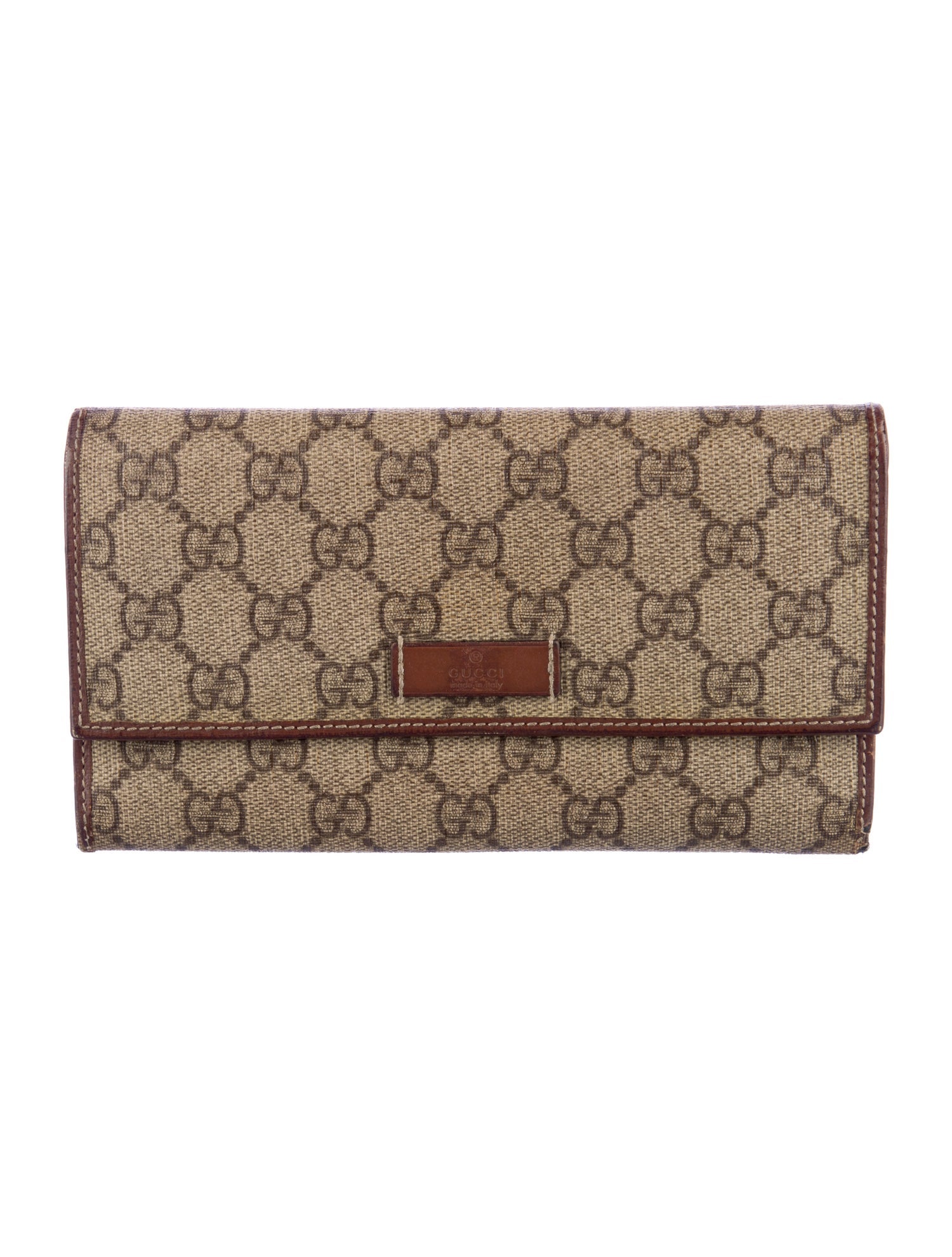 Gucci GG Supreme Continental Wallet