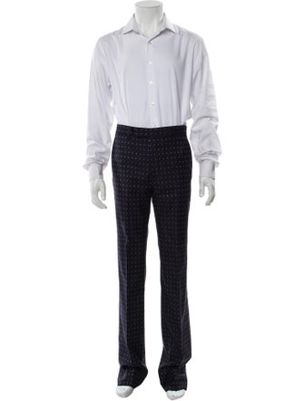 Gucci Wool Printed Two-Piece Suit