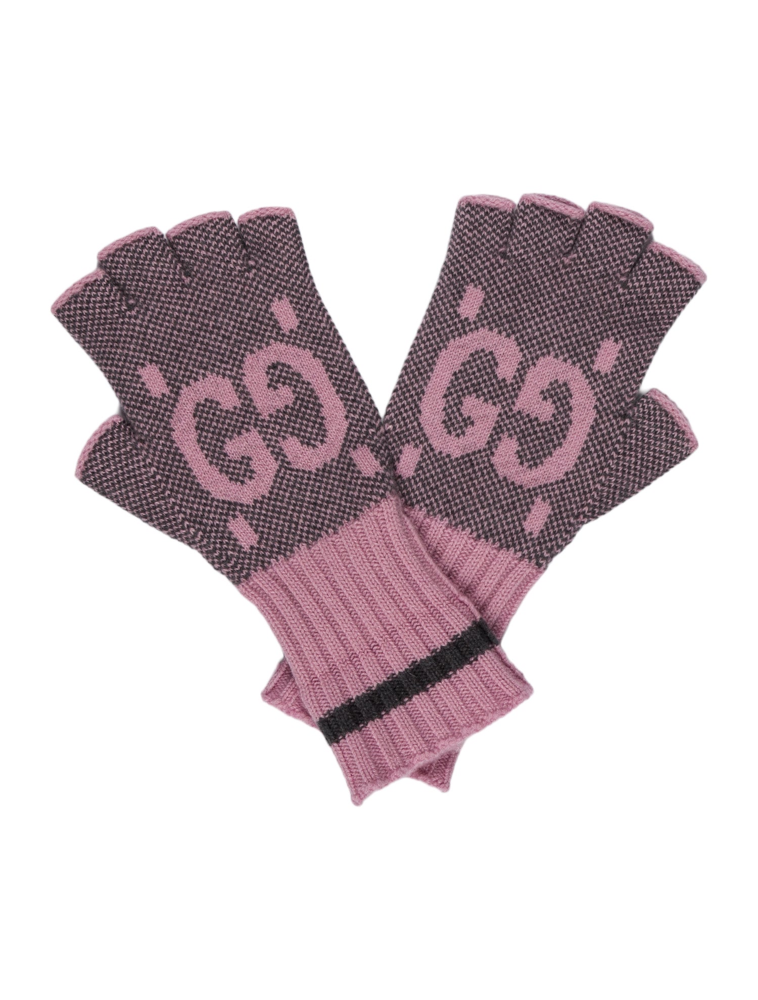 Gucci Cashmere Fingerless Gloves