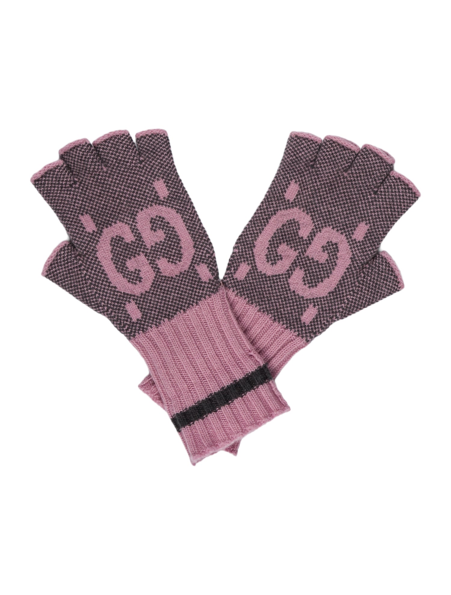 Gucci Cashmere Fingerless Gloves